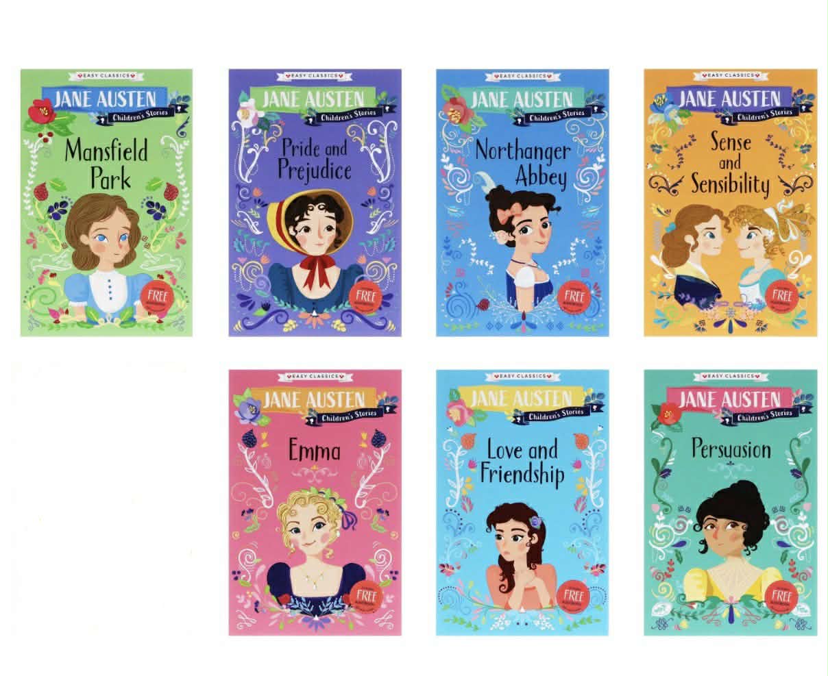 Jane Austen The Complete Simplified 7 book collection