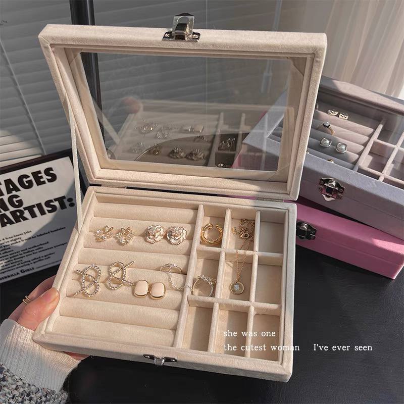 Lockable Leather Jewellery Box