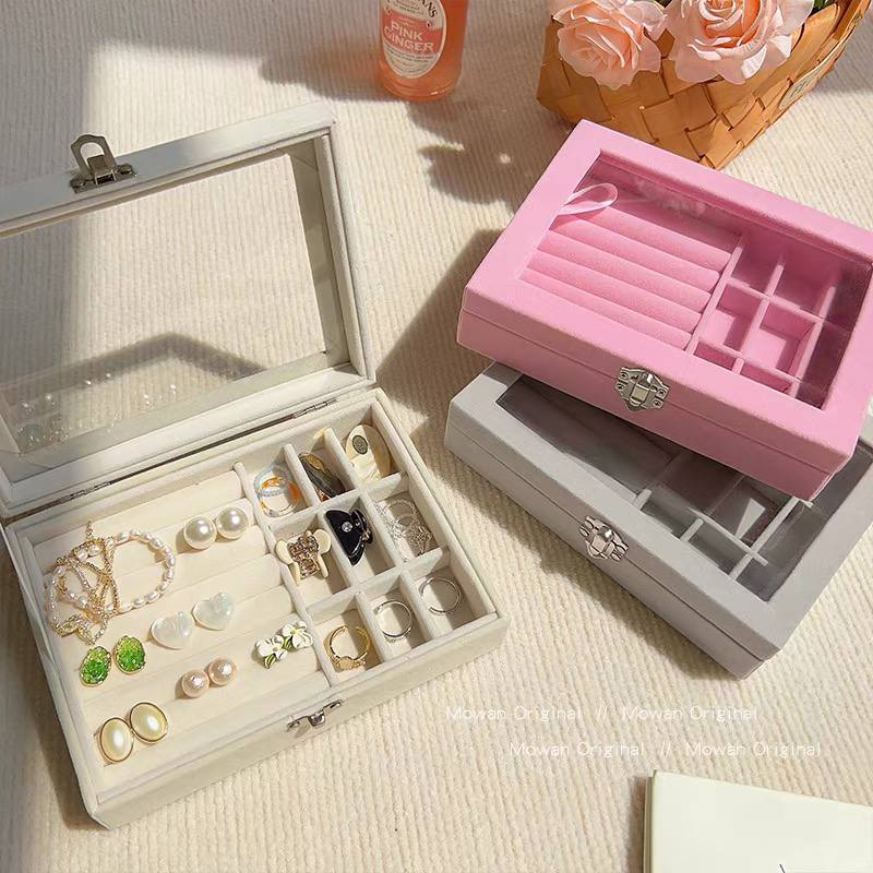 Lockable Leather Jewellery Box