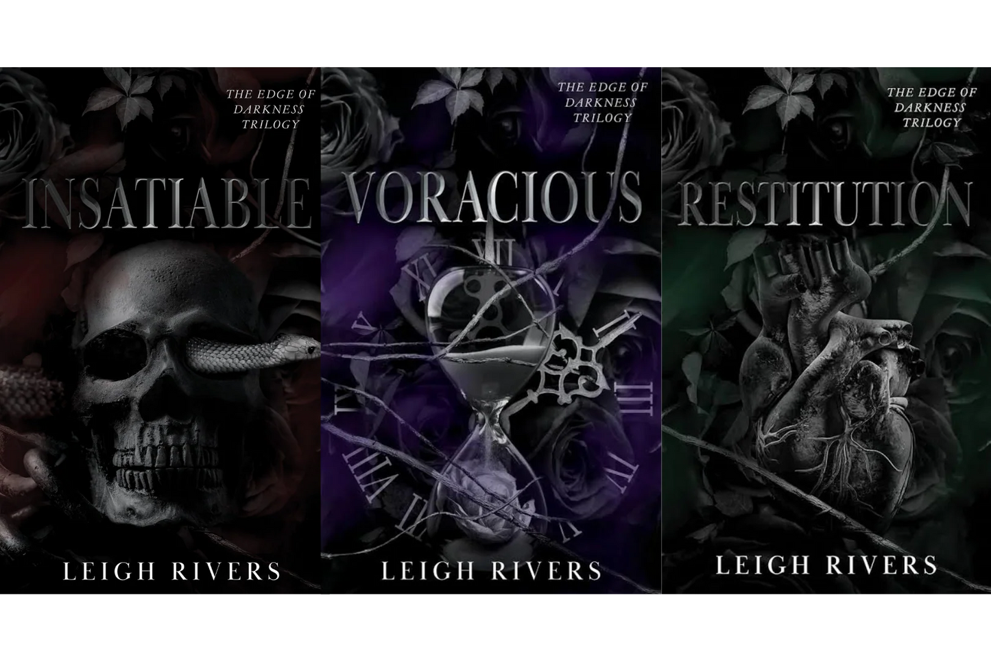 The Edge of Darkness Trilogy by Leigh Rivers