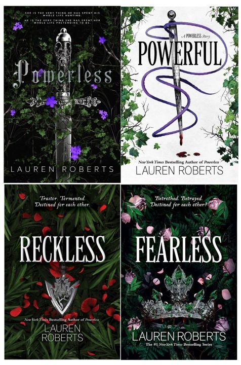 the Powerless Series by Lauren Roberts 4 books
