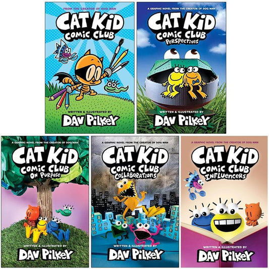 Cat Kid Comic Club (5 book series)