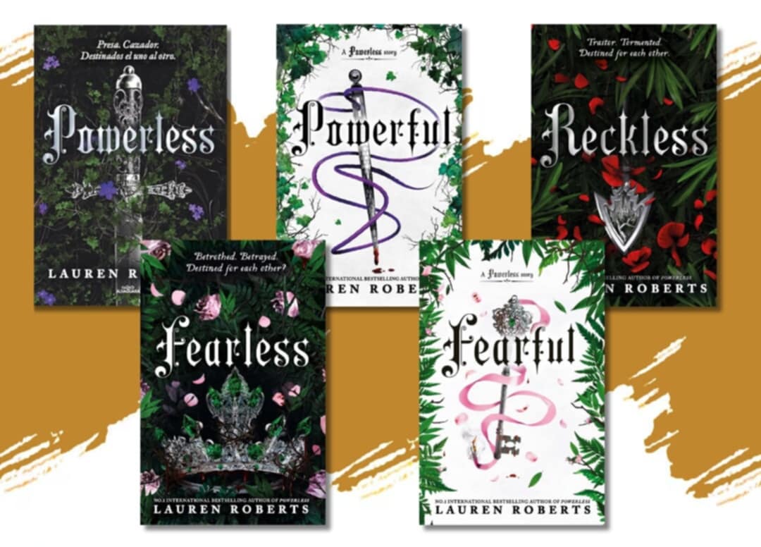 the Powerless Series by Lauren Roberts 5 books