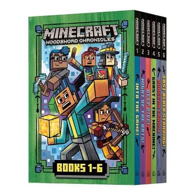 Minecraft series 6 books