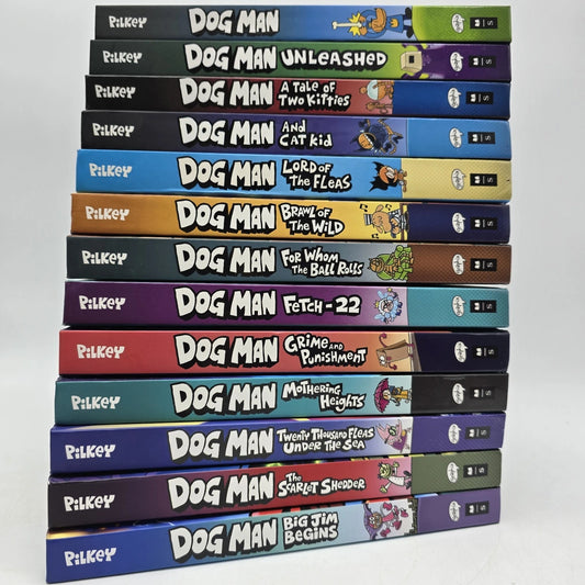 Dog man 13 books
